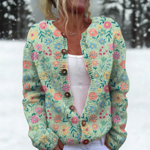 ALEAH | COZY KNIT WINTER CARDIGAN Bennet & Stone London