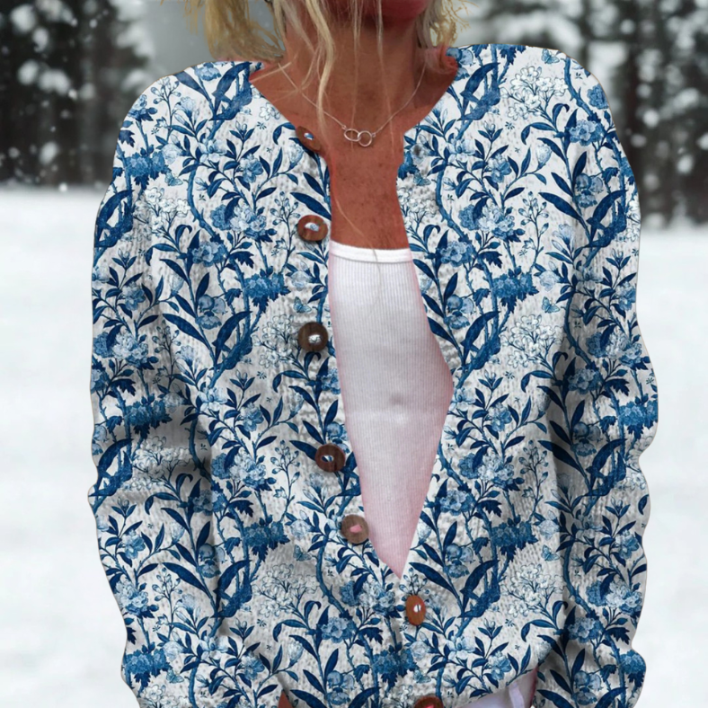 MARY | COZY KNIT WINTER CARDIGAN Bennet & Stone London