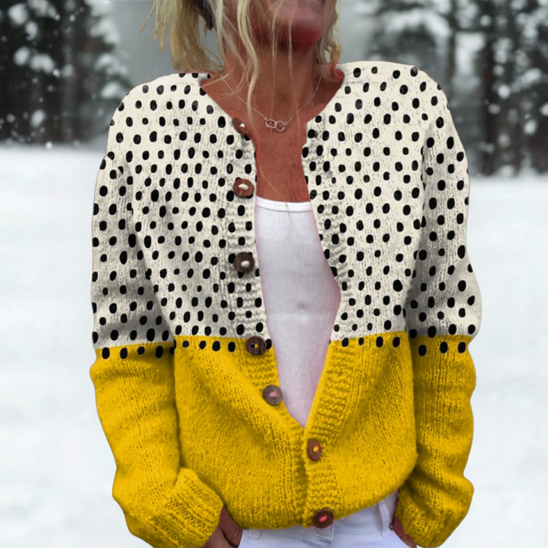 ADELE | COZY KNIT WINTER CARDIGAN Bennet & Stone London