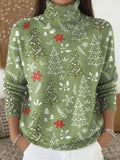 SAMANTHA | CHRISTMAS FLORAL TURTLENECK Bennet & Stone London