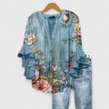 Aurelia – Ruffle Sleeve Statement Blouse Bennet & Stone London