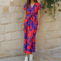 FLORENCE | LIGHT AND ELEGANT COLOURFUL DRESS Bennet & Stone London