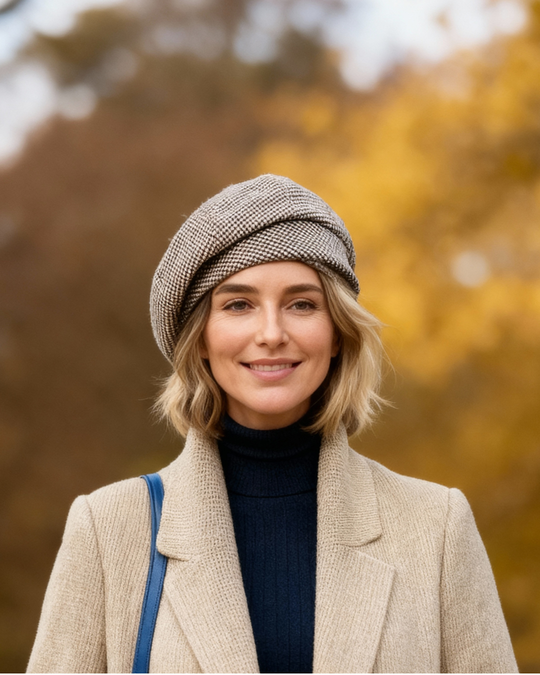 MARGOT | STYLISH TWEED BERET Bennet & Stone London