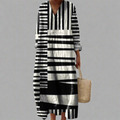 ASHLYN | ELEGANT GEOMETRIC DRESS Bennet & Stone London
