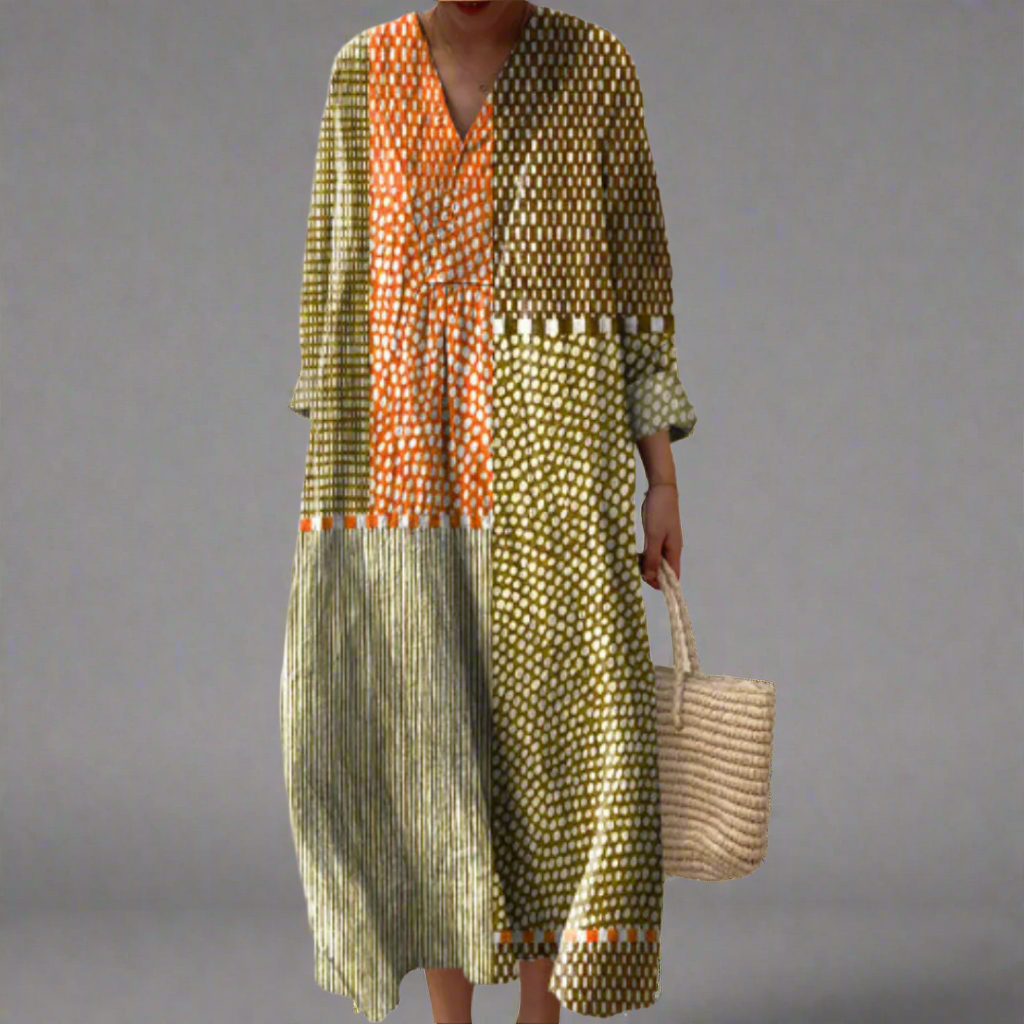BREE | ELEGANT GEOMETRIC DRESS Bennet & Stone London
