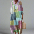 INDIANA | ELEGANT GEOMETRIC DRESS Bennet & Stone London