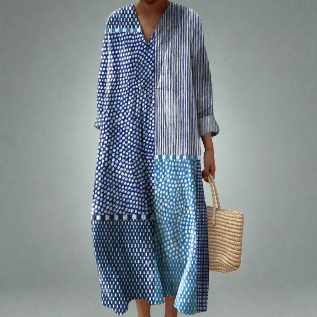EMERSON | ELEGANT GEOMETRIC DRESS Bennet & Stone London
