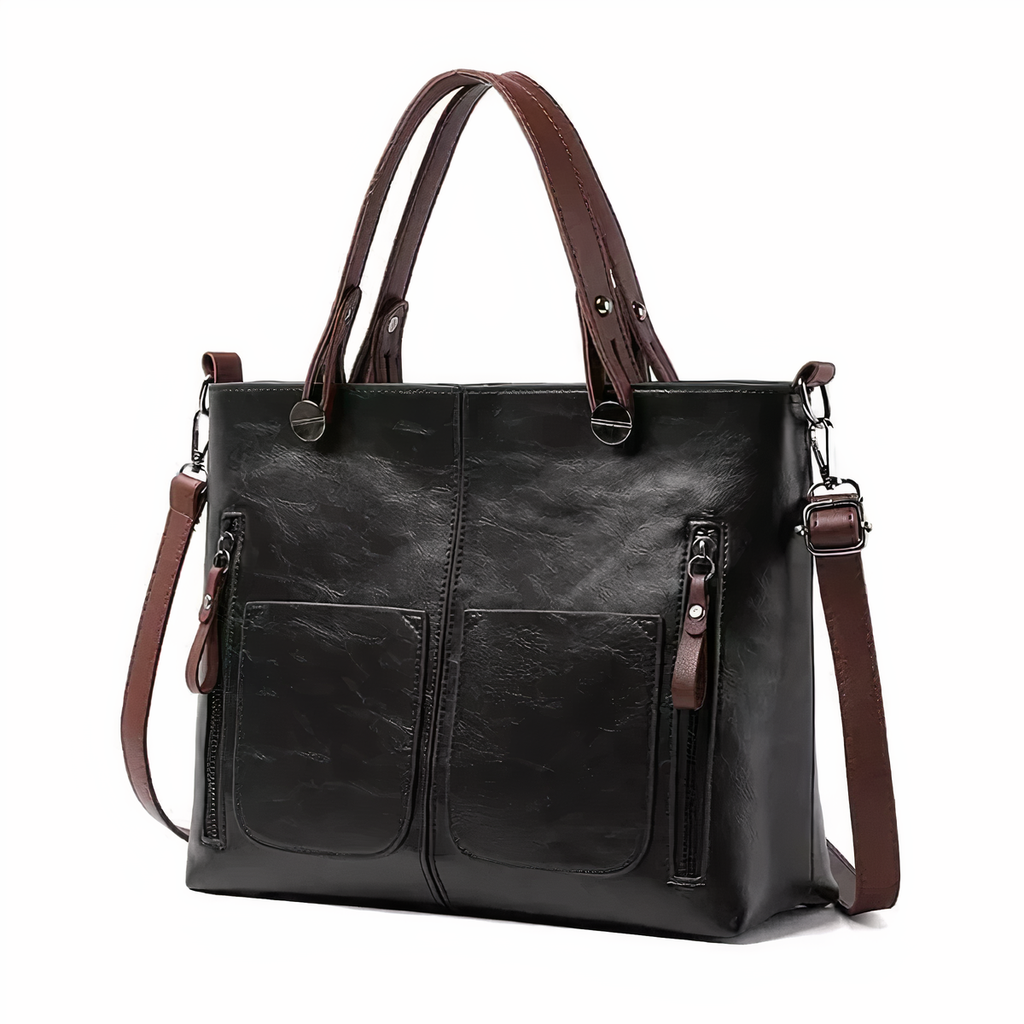 WINSLET - ICONIC RETRO PU LEATHER CROSSBODY HANDBAG Bennet & Stone London
