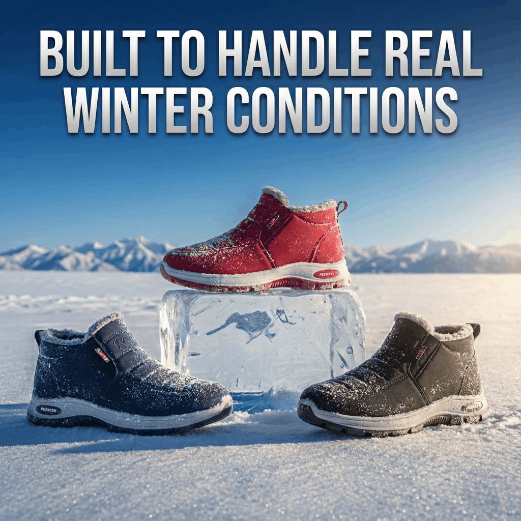 ROSALIND | ANTI-SLIP WINTER SHOES Bennet & Stone London