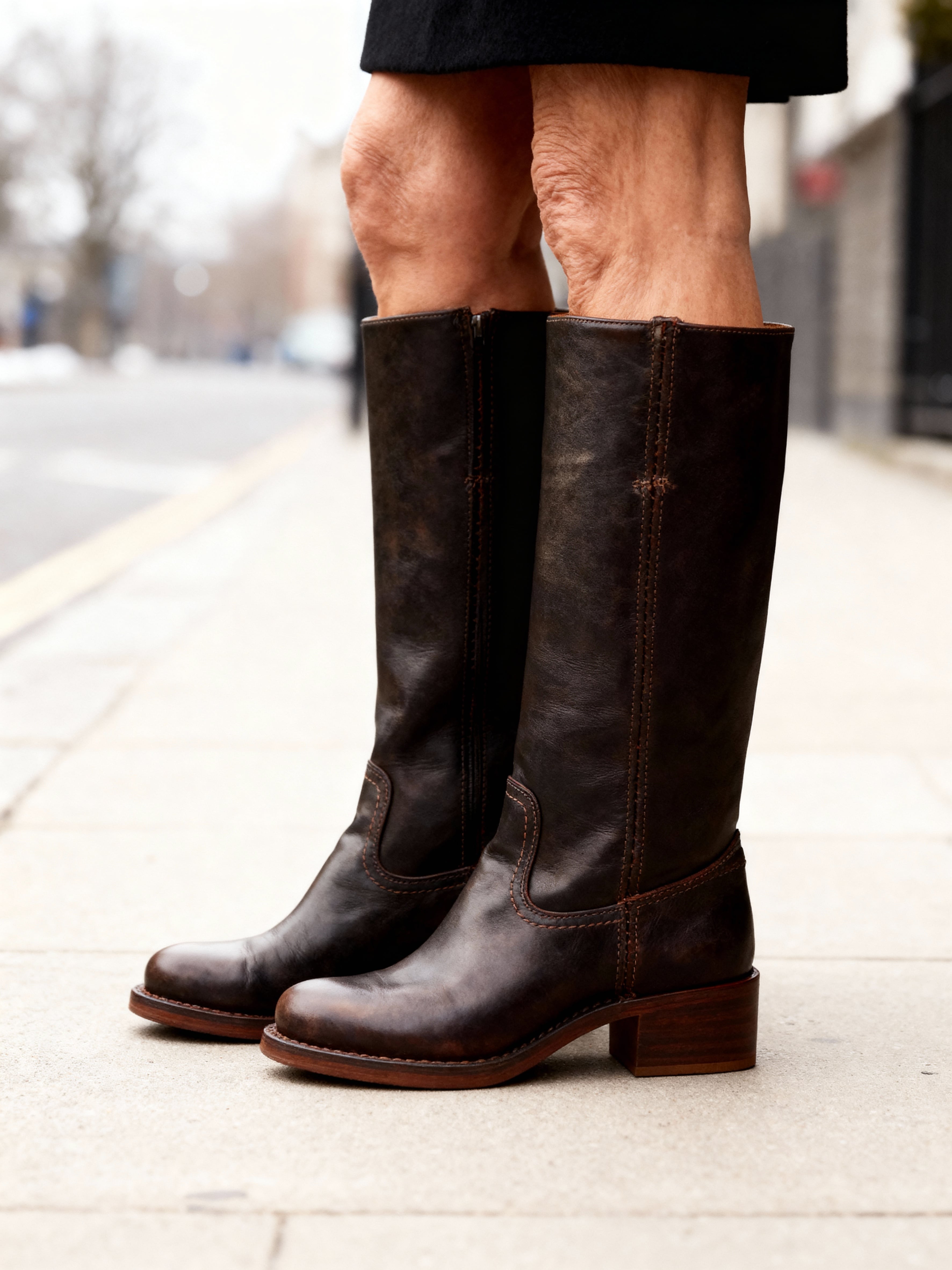  SOFIA | CLASSIC TALL LEATHER BOOTS Bennet & Stone London