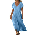 ROSALYNN | FLOWING SUMMER MAXI DRESS Bennet & Stone London