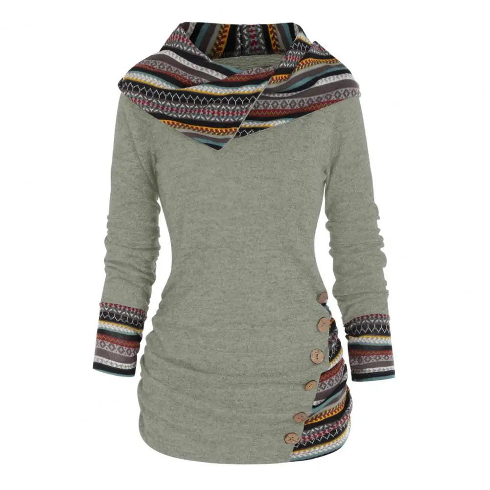 FLORENCE | TRIBAL HOODED PULLOVER Bennet & Stone London