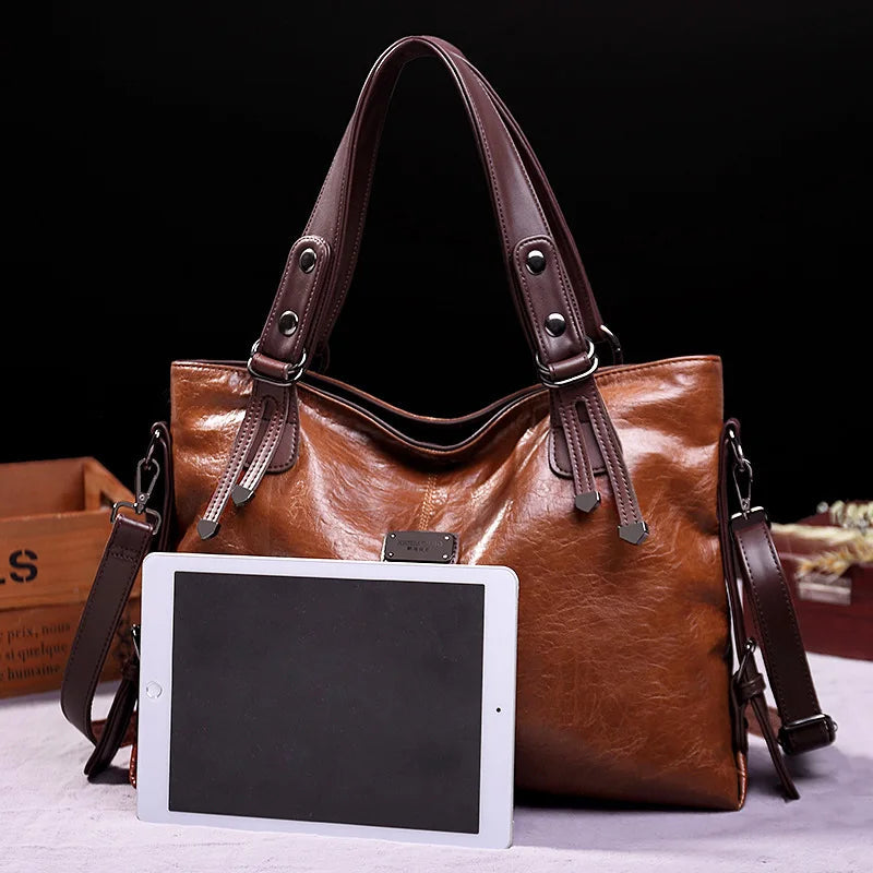 ARALYN - REFINED SOFT LEATHER TOTE BAG Bennet & Stone London
