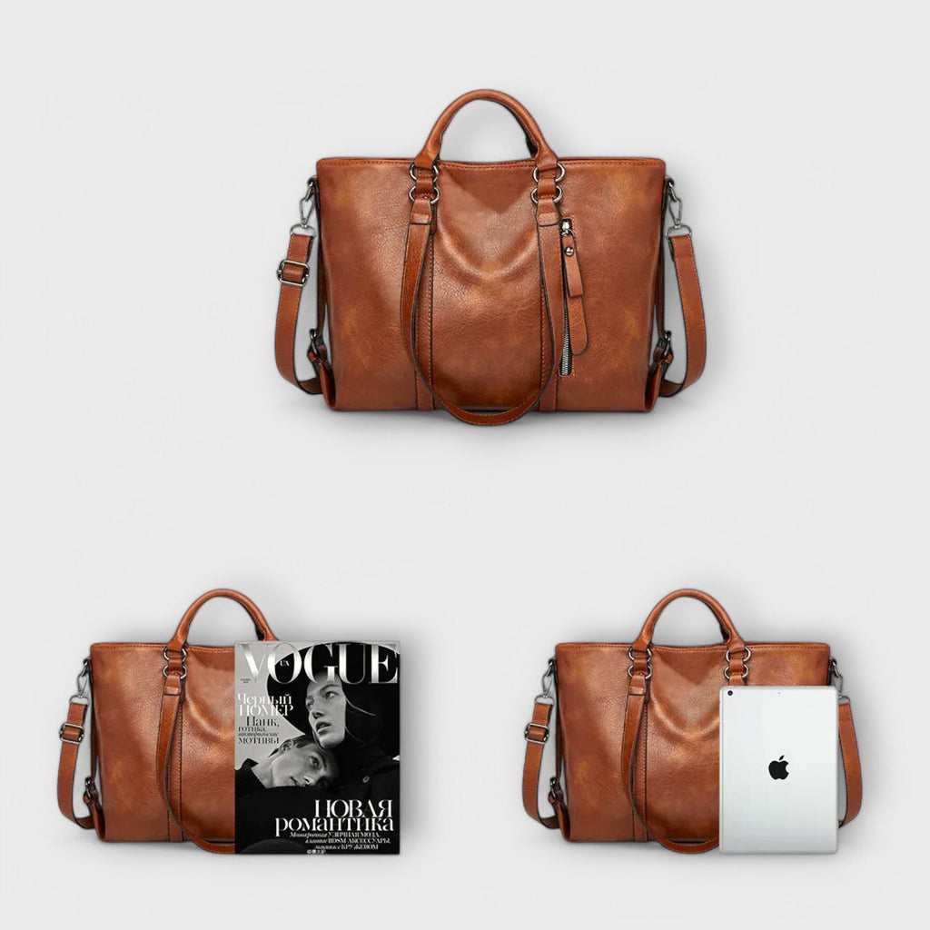 OLIVIA - LARGE LEATHER BAG Bennet & Stone London