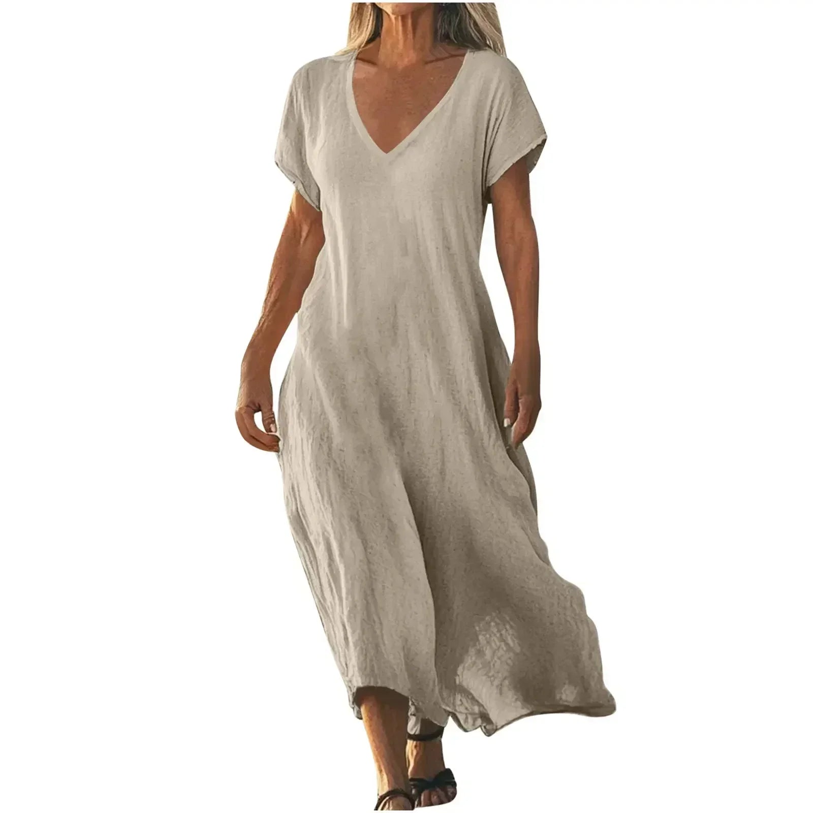 ROSALYNN | FLOWING SUMMER MAXI DRESS Bennet & Stone London