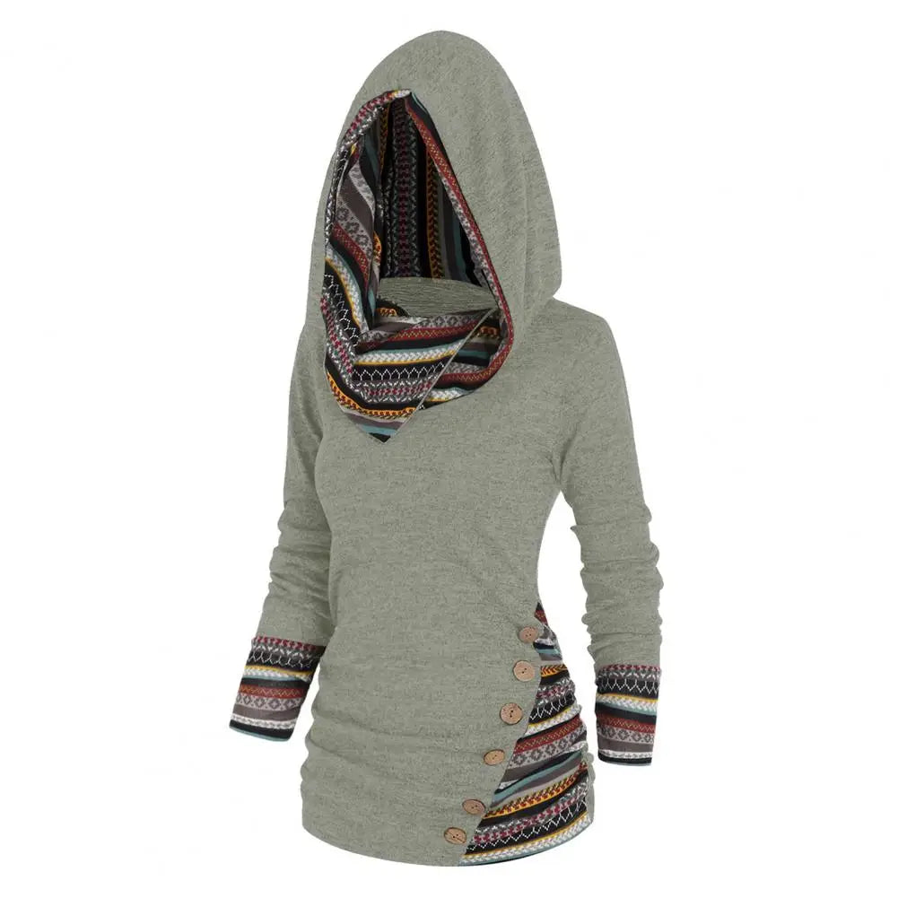 FLORENCE | TRIBAL HOODED PULLOVER Bennet & Stone London