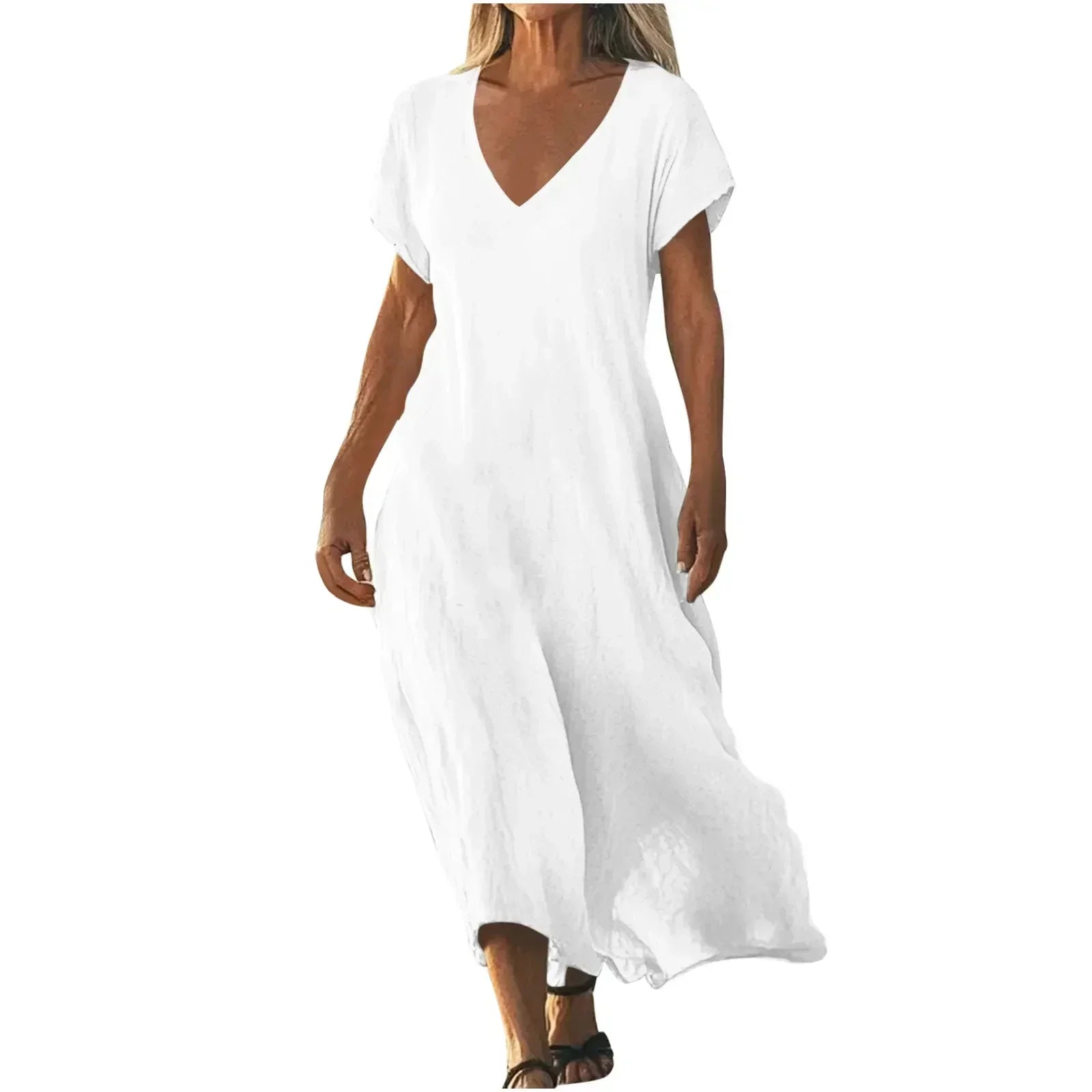 ROSALYNN | FLOWING SUMMER MAXI DRESS Bennet & Stone London