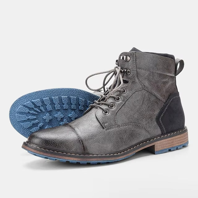 HARVEY | STYLISH COMBAT BOOTS Bennet & Stone London