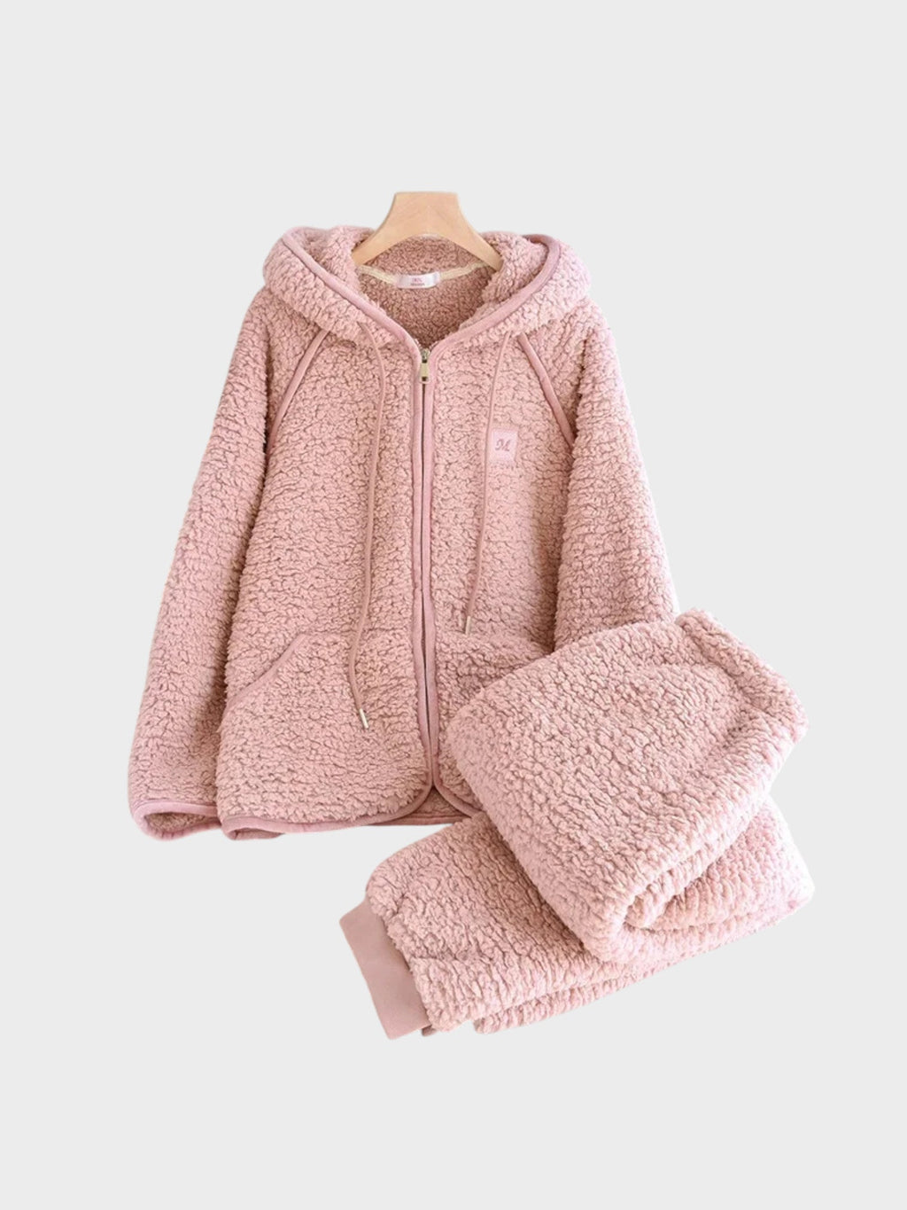 COZYHOOD | WINTER SHERPA HOODIE SET Bennet & Stone London