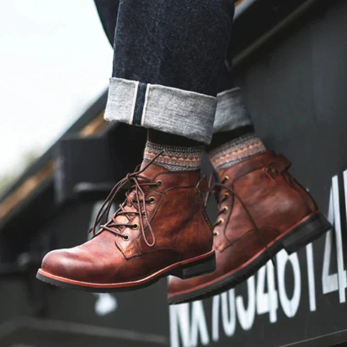 HARRISON | CLASSIC LACE-UP BOOTS Bennet & Stone London