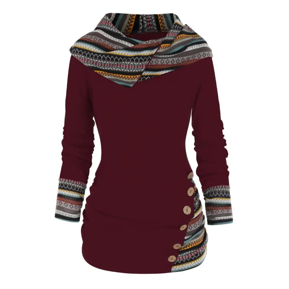 FLORENCE | TRIBAL HOODED PULLOVER Bennet & Stone London