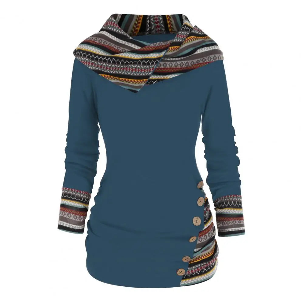 FLORENCE | TRIBAL HOODED PULLOVER Bennet & Stone London