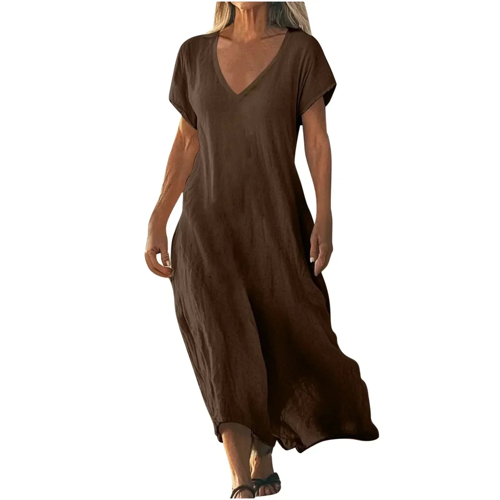 ROSALYNN | FLOWING SUMMER MAXI DRESS Bennet & Stone London