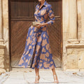 ÉLISE | ELEGANT LONG DRESS WITH LONG SLEEVES Bennet & Stone London