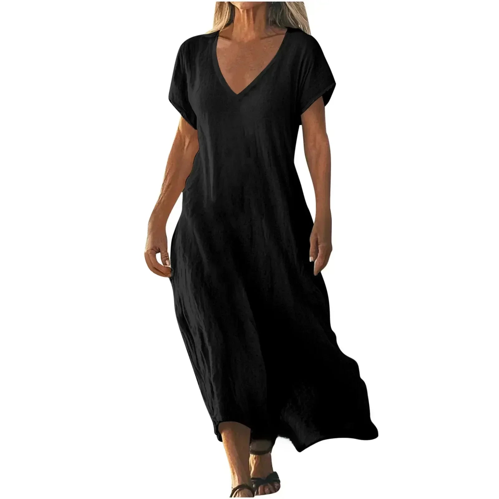 ROSALYNN | FLOWING SUMMER MAXI DRESS Bennet & Stone London