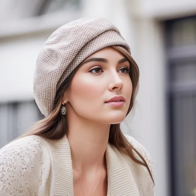 MARGOT | STYLISH TWEED BERET Bennet & Stone London