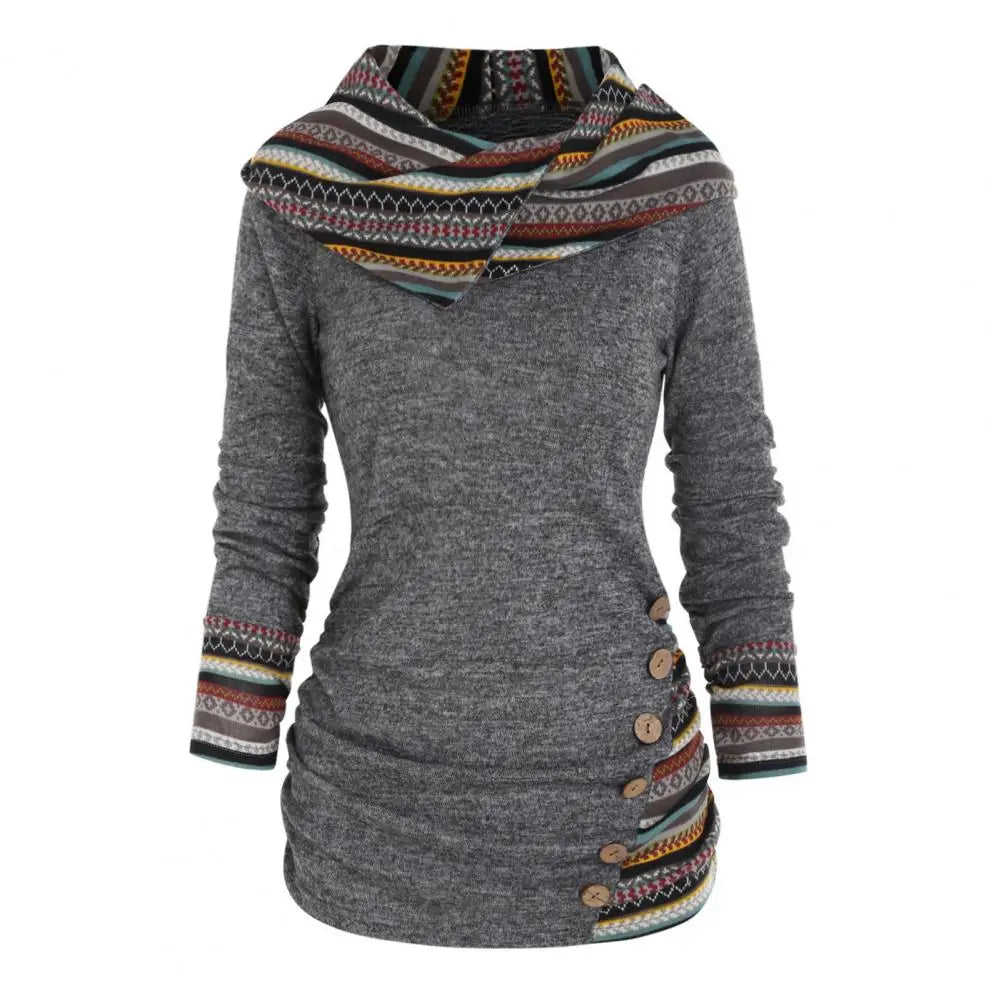 FLORENCE | TRIBAL HOODED PULLOVER Bennet & Stone London