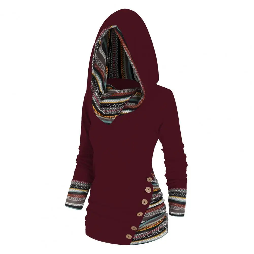FLORENCE | TRIBAL HOODED PULLOVER Bennet & Stone London