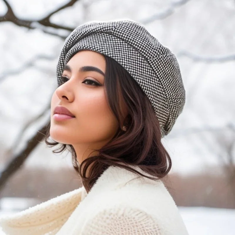 MARGOT | STYLISH TWEED BERET Bennet & Stone London