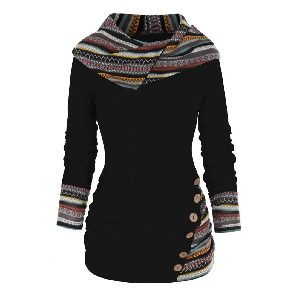 FLORENCE | TRIBAL HOODED PULLOVER Bennet & Stone London