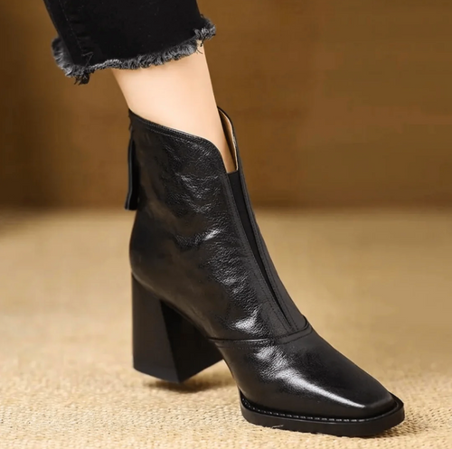 ARABELLA | BLOCK HEEL ANKLE BOOTS Bennet & Stone London