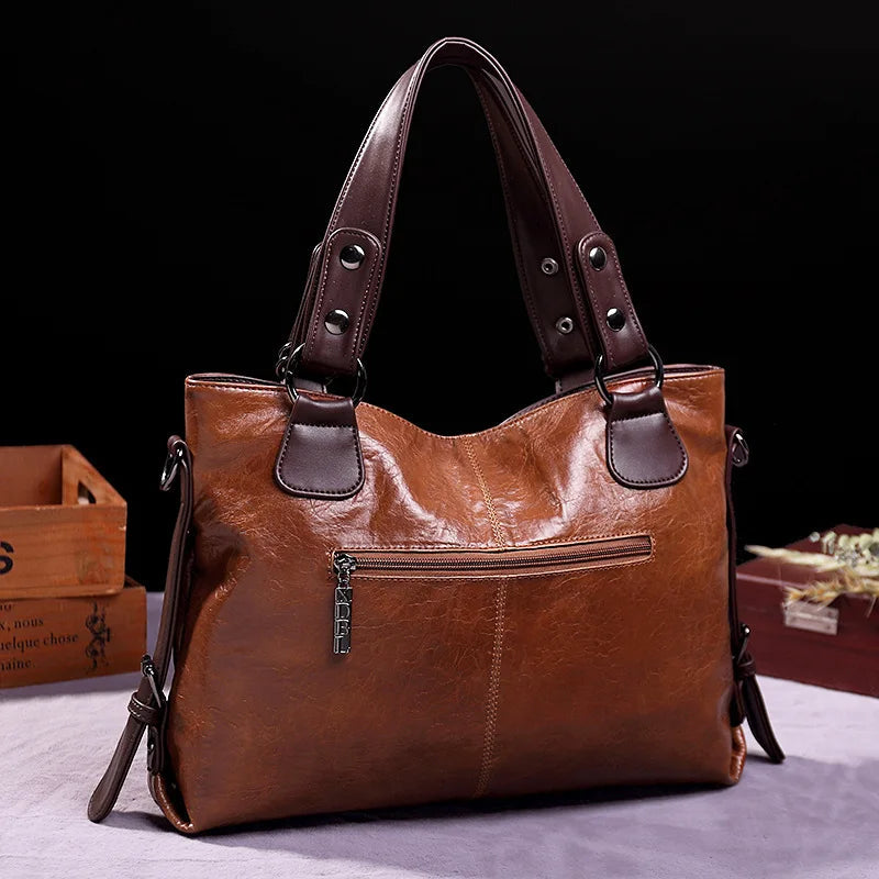 ARALYN - REFINED SOFT LEATHER TOTE BAG Bennet & Stone London