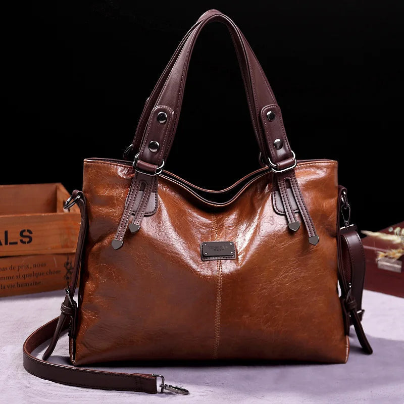 ARALYN - REFINED SOFT LEATHER TOTE BAG Bennet & Stone London