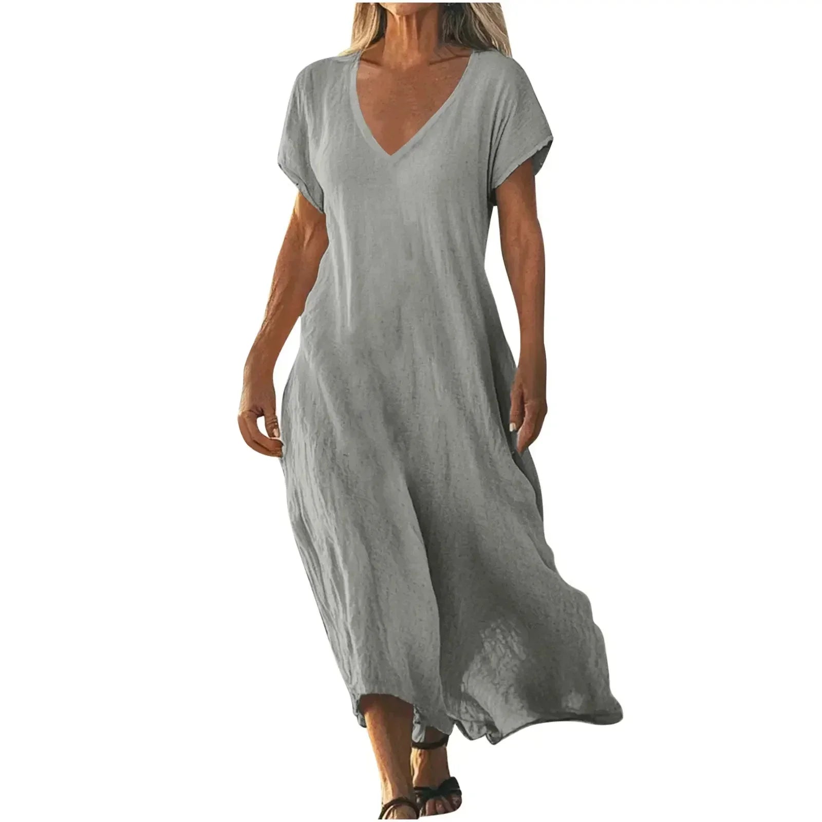 ROSALYNN | FLOWING SUMMER MAXI DRESS Bennet & Stone London