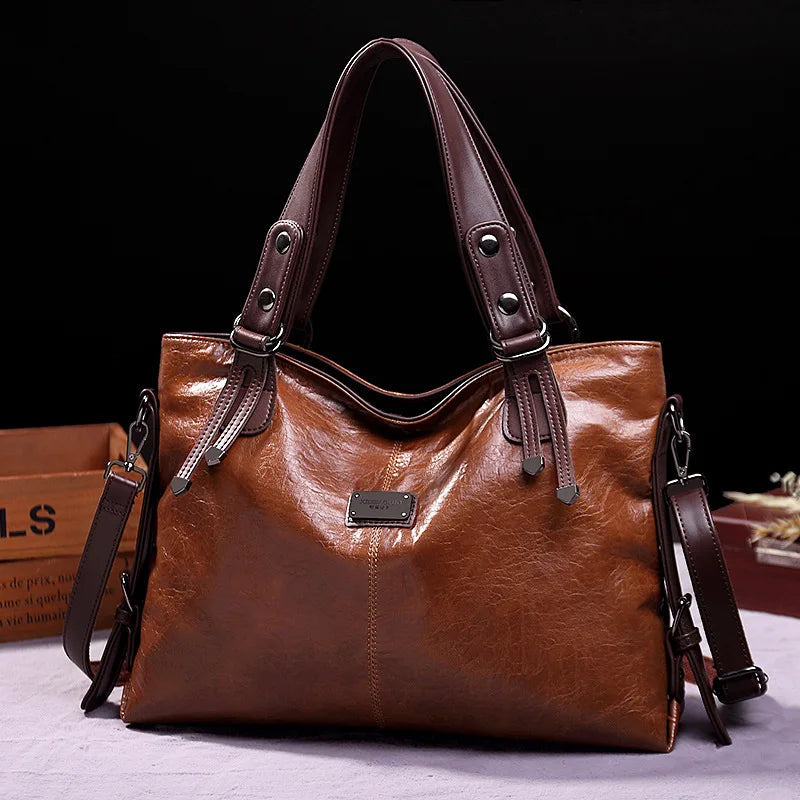 ARALYN - REFINED SOFT LEATHER TOTE BAG Bennet & Stone London