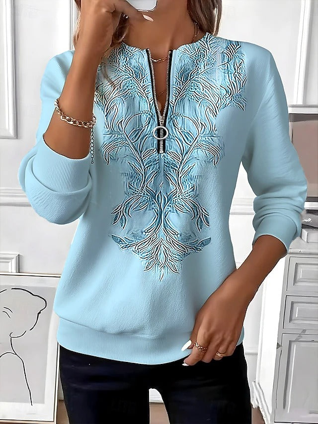 IMOGEN | COSY HALF-ZIP JUMPER Bennet & Stone London