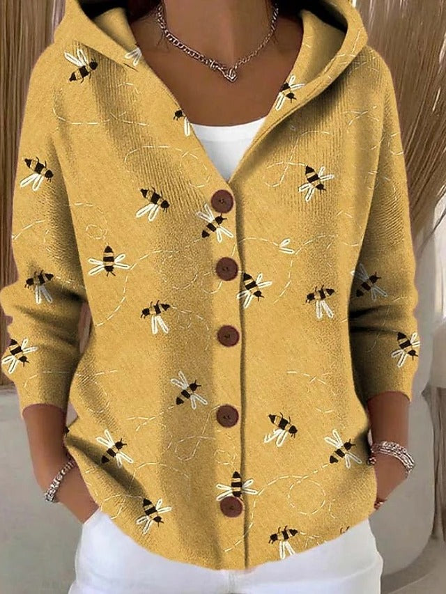 HENRIETTA | ARTISTIC WARM LONG CARDIGAN Bennet & Stone London