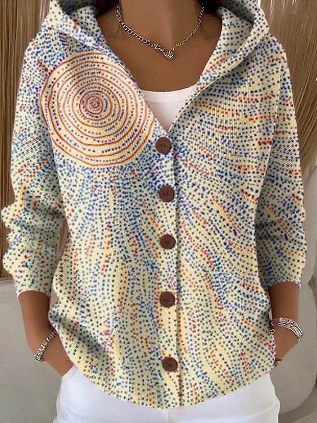 HENRIETTA | ARTISTIC WARM LONG CARDIGAN Bennet & Stone London