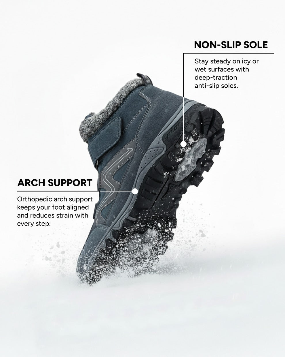 JENNIFER | ORTHOPAEDIC HIGH-TRACTION BOOTS Bennet & Stone London