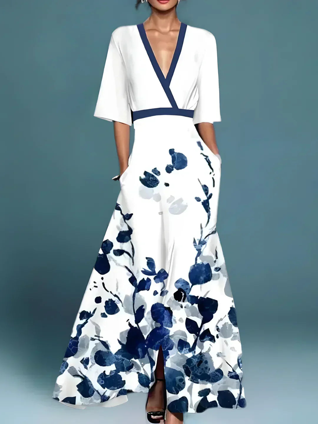 LAURE | ELEGANT FLORAL DRESS Bennet & Stone London
