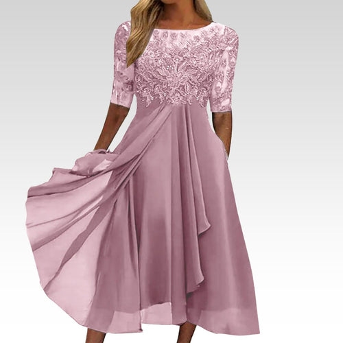 Amelia | Graceful Elegant Evening Dress Bennet & Stone London