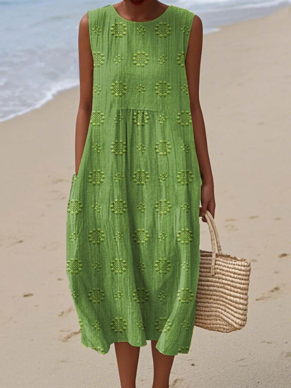 ROSE | EMBROIDERED MIDI DRESS Bennet & Stone London