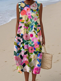 AVA | FLORAL MIDI DRESS Bennet & Stone London