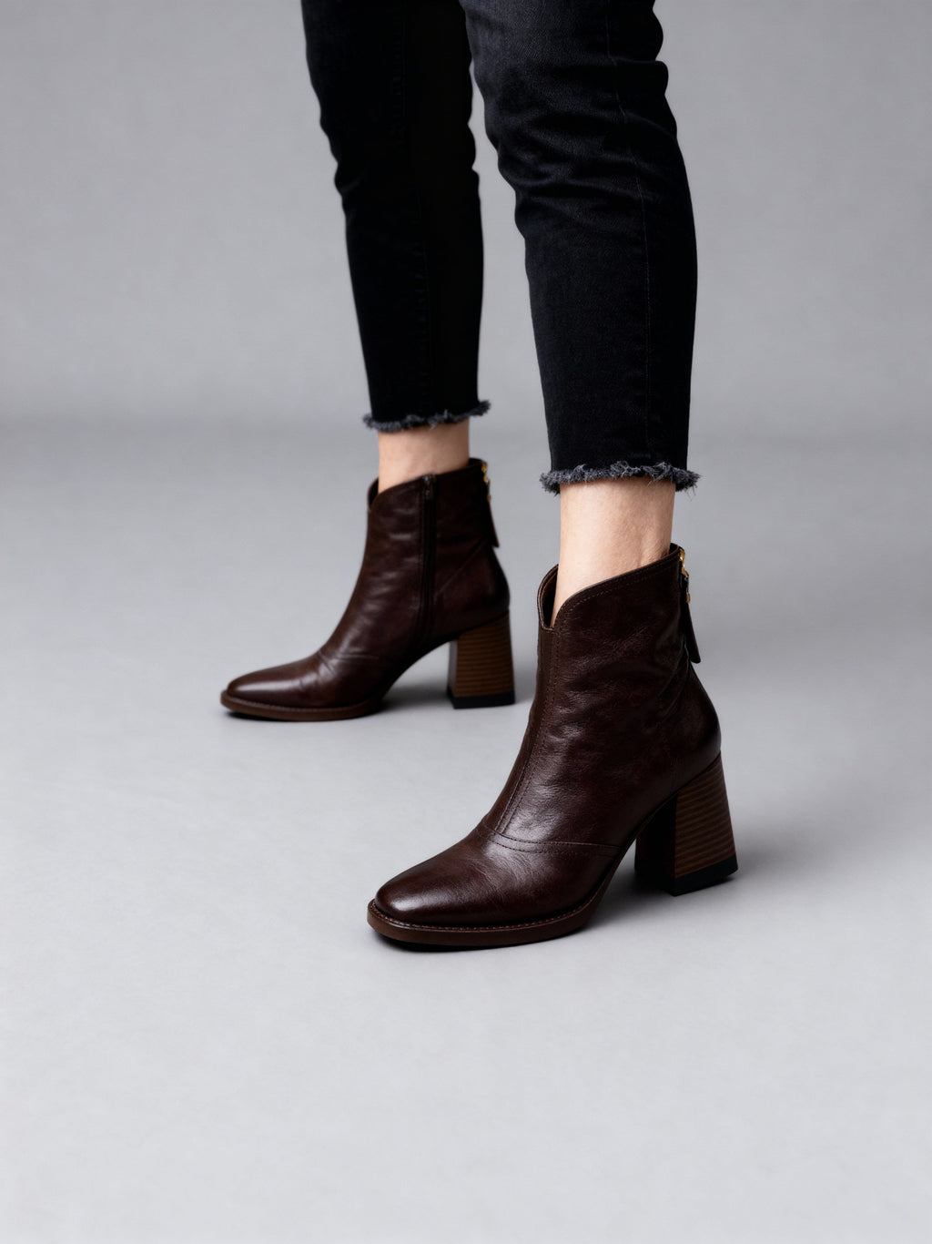 VIVIEN | ELEGANT HEELED ANKLE BOOTS Bennet & Stone London