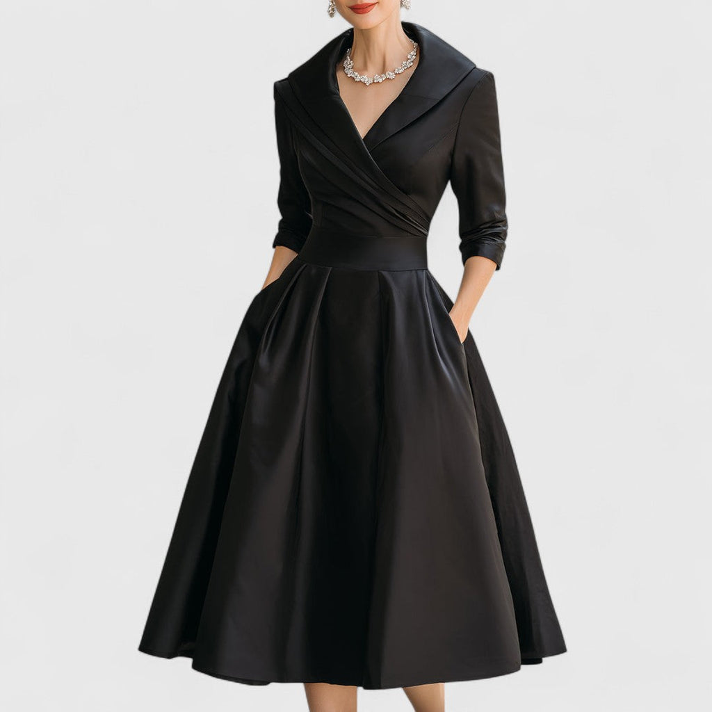 Millie | Graceful Silhouette Midi Dress Bennet & Stone London
