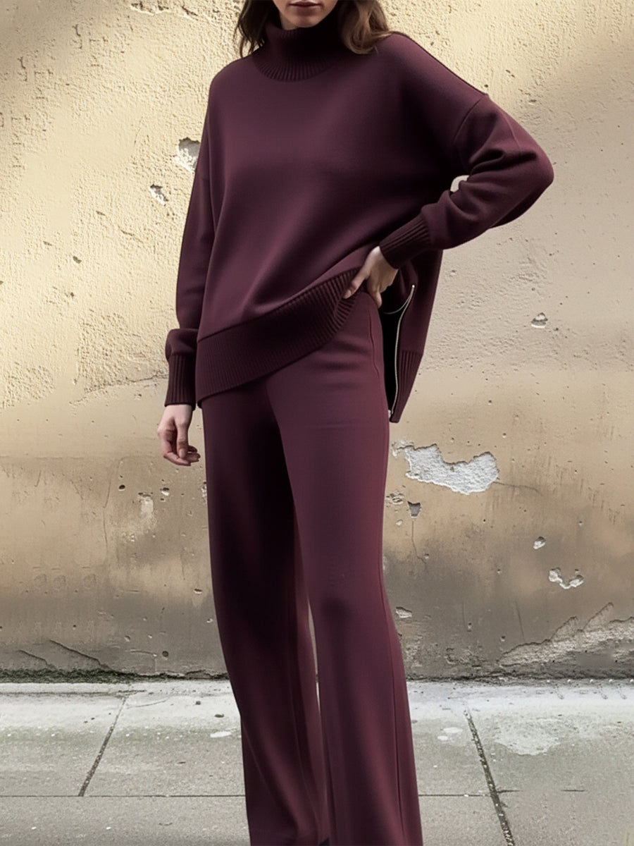 MATILDA | TOP STRAIGHT PANTS TWO-PIECE SET Bennet & Stone London